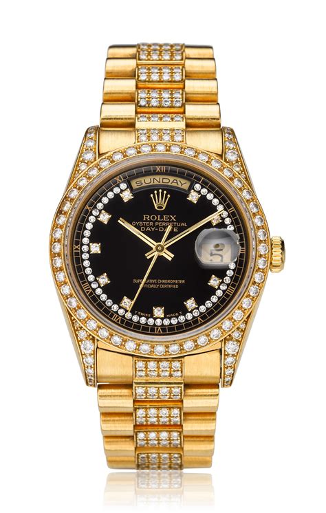 18k gold rolex with diamonds|Rolex 18k gold watch price.